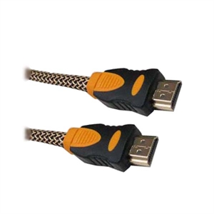 Show details for HDMI A male to A male cable with nylon net Picture of HDMI A male to A male cable with nylon net