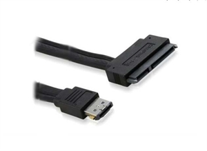 Show details for Power over esata to sata 7+15P cable Picture of Power over esata to sata 7+15P cable