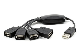 Show details for USB 2.0 4 Ports HUB Picture of USB 2.0 4 Ports HUB