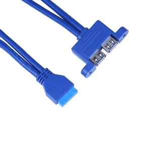 Agrandir l'image de Main board 20pin to USB3.0 2 ports converter Image de Main board 20pin to USB3.0 2 ports converter