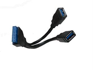 Main board 20pin to USB3.0 2 ports converter Main board 20pin to USB3.0 2 ports converter