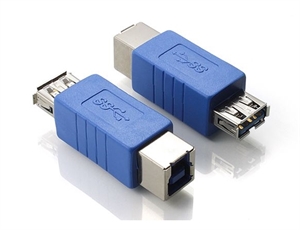 Show details for USB 3.0 A Female to B Female Adapter Picture of USB 3.0 A Female to B Female Adapter