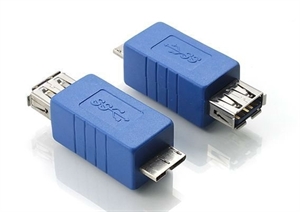 Show details for USB 3.0 Micro B Male to A Female Adapter Picture of USB 3.0 Micro B Male to A Female Adapter