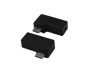Show details for Micro 5Pin to MINI 5Pin Female Adapter-90° Picture of Micro 5Pin to MINI 5Pin Female Adapter-90°