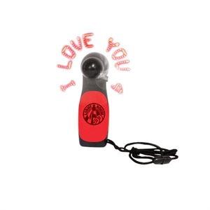 LED message  battery fan の画像