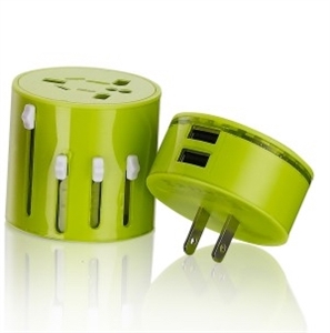 Показать информацию о 3.1A LED USB Travel Adapter Изображение 3.1A LED USB Travel Adapter