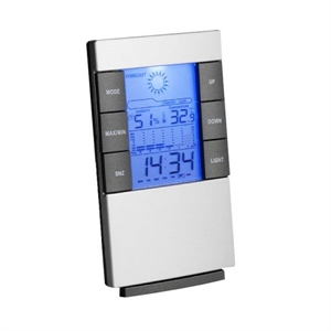 Show details for Weather Forecast LCD Clock Picture of Weather Forecast LCD Clock