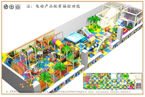 Indoor playground castle(HC021)