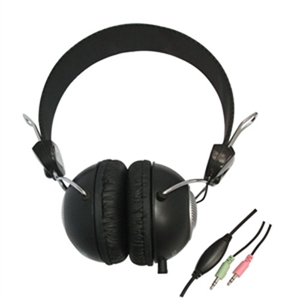 Show details for Headphone with microphone Picture of Headphone with microphone
