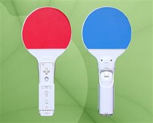 Wii table tennis paddle with plus の画像