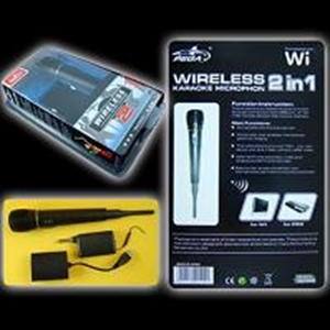 Show details for 2in1 Wireless Karaoke Microphone for Wii/PS3 Picture of 2in1 Wireless Karaoke Microphone for Wii/PS3