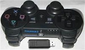 Show details for wireless joypad with six axis For PS3 Picture of wireless joypad with six axis For PS3