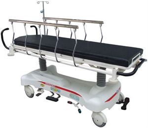 Image de X-Ray Hydraulic Patient Transport Stretcher Electrostatic Spray Coated
