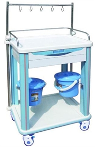 Picture of ABS IV Treatment Medical Trolleys With One Stainless Steel Guard Rail