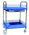 Изображение ABS Steel-Plastic Medical Trolleys With Dual-Panel Construction