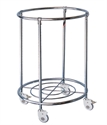 Изображение Movable round 304 Stainless Steel Medical Trolley 750mm Height