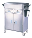 Изображение BT-SET002 Easy clean and move 304 stainless steel trolley medical