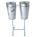 Изображение Stainless Steel Hand Soaking Drum With Trestle RD For Jospital Use