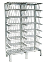 Изображение Hospital Use Stainless Steel Shelves For Storing Baskets