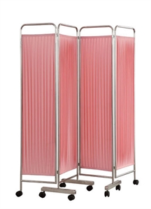 Изображение 4 Folding Ward Bed Screen Medical Hospital Furniture With 8pcs Wheels