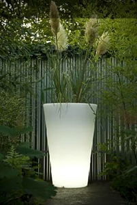 Image de Round bottom high flowerpot