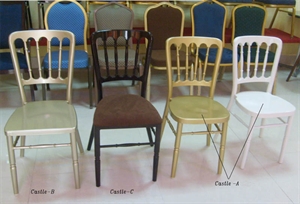 castle chair1) 450W*500D*900H(mm)2) Dia 35mm aluminum tube with powder coating finished の画像