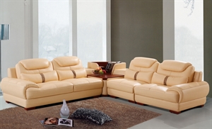 leather sofa