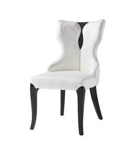 Picture of PU leather dining chair