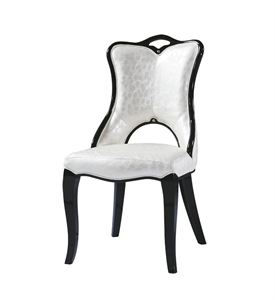 Image de PU leather dining chair