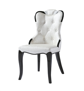Picture of PU leather dining chair