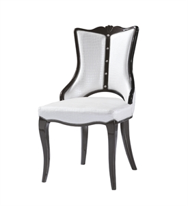 Picture of PU leather dining chair