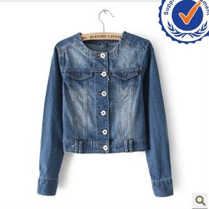 Image de 2013 new arrival fashion design jeans lady blouses LW010