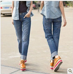 Image de 2012 fashion design lady straight jeans WS004