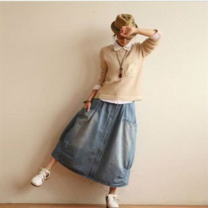 Показать информацию о speacial button design long lady jeans skirts LS004 Изображение speacial button design long lady jeans skirts LS004