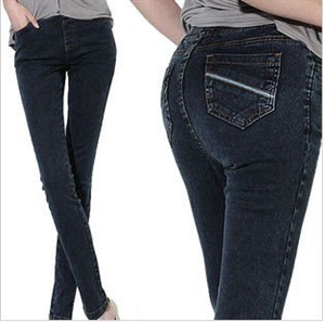 Show details for fashion women boot cut jeans WB006 Picture of fashion women boot cut jeans WB006