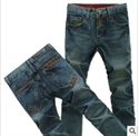 Изображение Korean style men straight jeans MS008