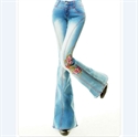 Изображение high spandex middle waist boot cut jeans FW009