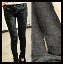 Изображение 2012 new design fashinable woman jean with fashion design, can be customized WL-017
