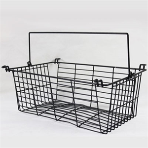 Image de black iron fruit basket