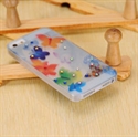 Image de Butterfly Clear iphone 4S Protective Cases Light Weight With Gem