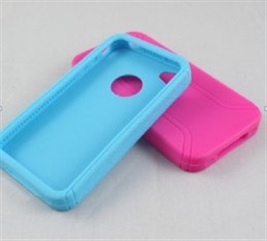 Изображение Pure Colors Texture iPhone Silicone iPhone 4 4S Protective Cases With Prevent Scratches Material