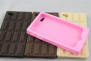 Image de Sweet Chocolate iPhone 4S Silicone Cases With 4 Colors For 4s Cover