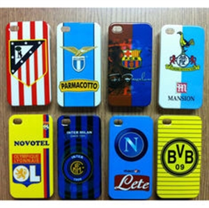 Image de Durable Metal Football Club Team Hard Back iPhone 4S Protective Cases