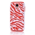 Image de Samsung Galaxy S4 i9500 Dual Layer Zebra Hard Plastic Soft Silicone Mesh Case