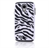 Image de Samsung Galaxy S4 i9500 Dual Layer Zebra Hard Plastic Soft Silicone Mesh Case