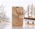 Picture of Map Leather Samsung Protective Case For Galaxy Note 2 N7100 Credit Card