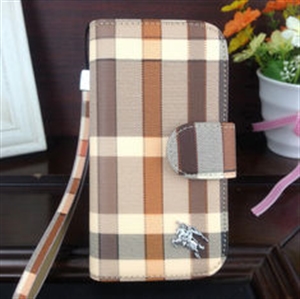Image de Samsung 9500 Burberry Plaid Samsung Protective Phone Case And Wallet