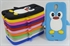 Image de Cute Penguin Samsung Silicone Cases For Galaxy i9500 , Waterproof Phone Case