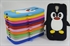 Image de Cute Penguin Samsung Silicone Cases For Galaxy i9500 , Waterproof Phone Case