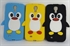 Image de Cute Penguin Samsung Silicone Cases For Galaxy i9500 , Waterproof Phone Case